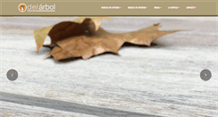 Desktop Screenshot of del-arbol.com.ar